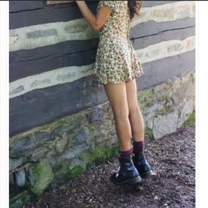 Dr. Martens dark navy blue boots